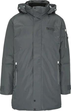Wasserabweisender wattierter Parka mit Kontrast-Details