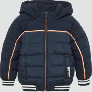 Wattierte Blousonjacke mit Kontrastdetails und Fleecefutter