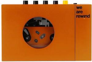 We Are Rewind Portable Bluetooth Cassette Player Kassetten Player