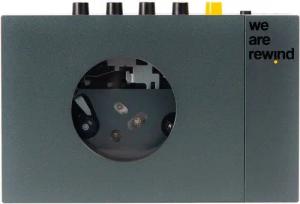 We Are Rewind Portable Bluetooth Cassette Player Kassetten Player