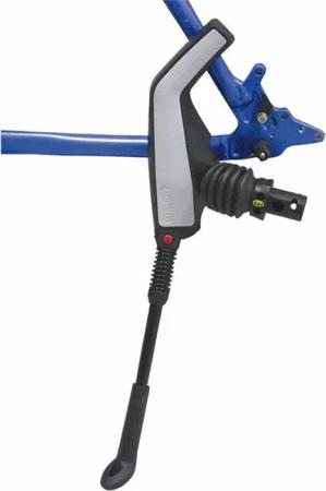 Weber Fahrrad-Anhängerkupplung & Fahrradstänger B, Schwarz Grau