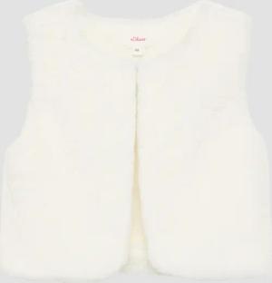 Webpelzweste mit leichtem Jersey-Futter