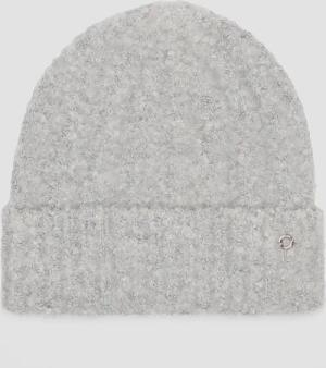 Weiche Beanie mit Strickmuster
