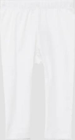 Weiche Leggings mit Elastikbund und Mausezahnkante