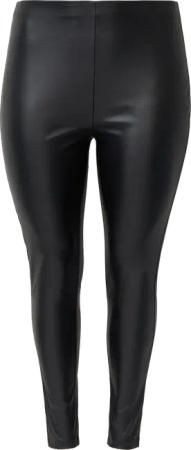 Weiche Stretch-Leggings aus Kunstleder