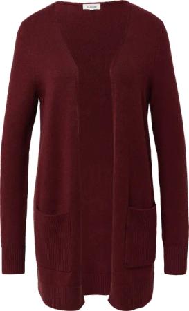 Weiche Strickjacke mit aufgesetzten Taschen