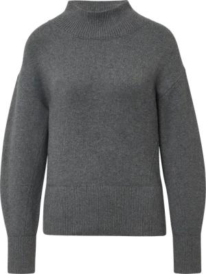 Weicher Pullover mit Stehkragen