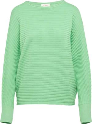 Weicher Strickpullover aus Viskosemix mit Fledermausärmeln