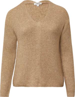 Weicher Strickpullover im Relaxed Fit mit V-Ausschnitt