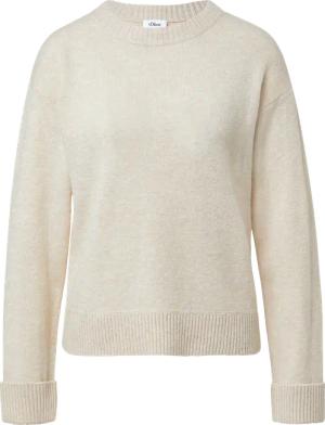 Weicher Strickpullover mit Ärmelaufschlag