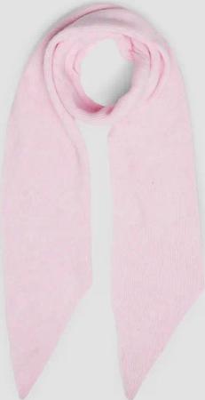 Weicher Strickschal mit geschrägten Abschlüssen