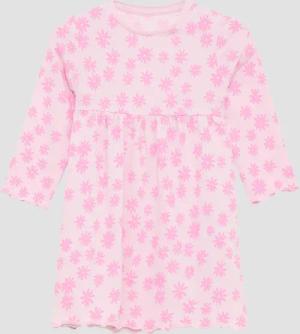 Weiches Baumwollstretch-Kleid in A-Shape