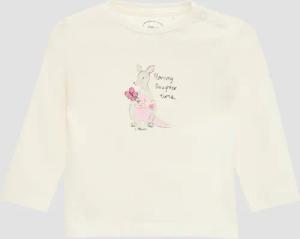 Weiches Longsleeve aus Baumwolle mit glitzerndem Frontprint