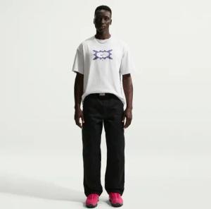 Weiches, mitteldickes, lockeres Baumwoll-T-Shirt Nike