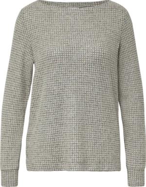 Weiches Shirt mit Waffelstruktur im Relaxed Fit