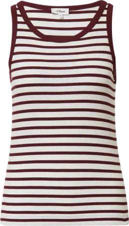 Weiches Slim-Fit-Top aus Rippware