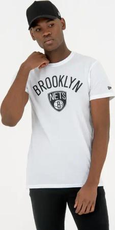 Weißes T-shirt Brooklyn Nets