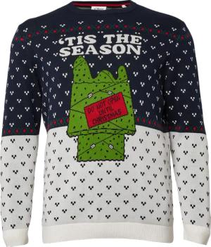 Weihnachtspullover aus reiner Baumwolle mit Peanuts®-Motiv