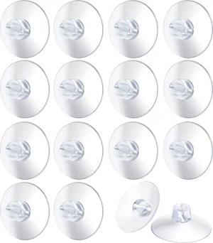 Weihnachtswunder® Klebehaken 20x Saugnäpfe Lichterketten Saughaken mit Schlitz für Lichterkette, zahlreichen lichterketten, (20er Set, 20-St., 20-teilig), mit Schlitz