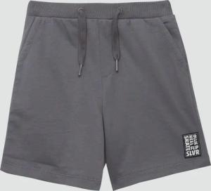 Weite Jersey-Bermuda mit verstellbarem Bund