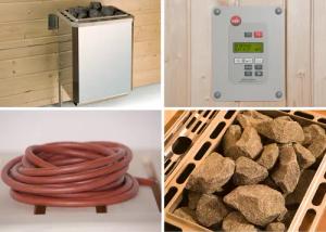 weka Saunaofenset 7,5 OS mit Ofenanschlußkabel