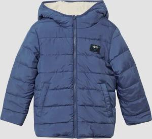 Wendejacke mit Steppung und kuscheligem Teddyplüsch