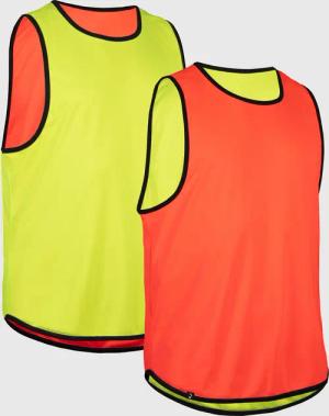 Wendeleibchen Rugby R500 gelb/orange