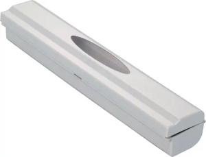 WENKO Folienspender Modell Perfect-Cutter, für Folienrollen bis 33 cm Breite, für Alufolien und Frischhaltefolien