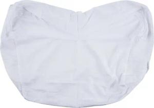 WENKO Kissenhülle Ersatzbezug für Seitenschläferkissen, Uni