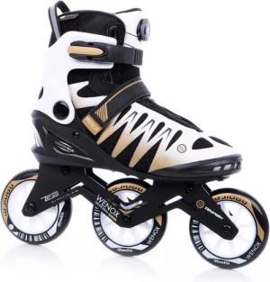 Wenox Top 100 – Damen – Inlineskates – Weiß – Gold