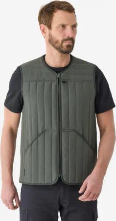 Weste 100 wattiert grün