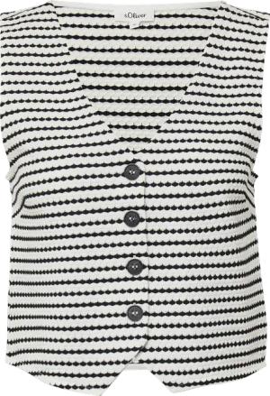 Weste mit Strukturstreifen