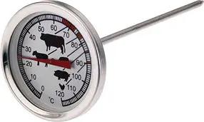 WESTMARK Kerntemperatur-Lebensmittelthermometer silber