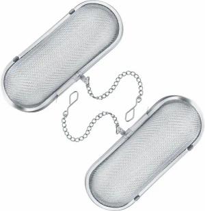 WESTMARK Küchensieb 2 Gewürz-/Kräuter-/Teesiebe, Länge: je 11 cm, Rostfreier Edelstahl, Edelstahl