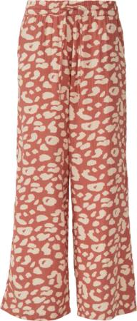 Wide-Leg-Hose aus Musselin