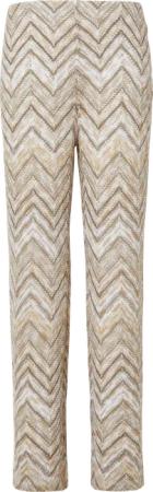 Wide-Leg-Hose aus Strickjersey mit Futtershorts und Elastikbund