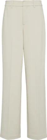 Wide-Leg-Hose aus Struktur-Jersey