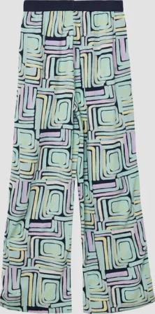 Wide-Leg-Hose aus Viskose im Loose Fit