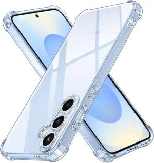 Widmann-Shop Handyhülle Samsung Galaxy S25 Edge Hülle Handyhülle Case Eckschutz Transparent 6,7 Zoll, für Galaxy S25 Edge