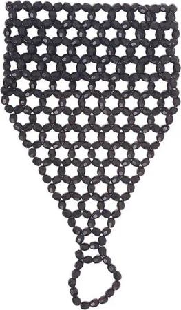 Widmann S.r.l. Kostüm Armband Dianette mit Perlen Schwarz