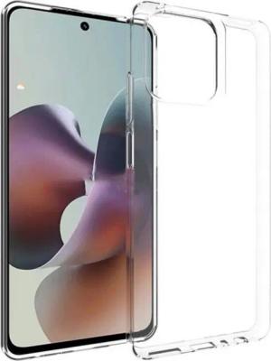 Wigento Handyhülle Für Motorola Moto G56 5G TPU Schutz Handy Hülle Flexibel Transparent, Stoßfeste TPU Hülle mit rutschfestem Design