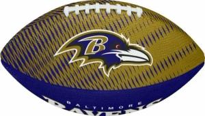 Wilson NFL Team Tailgate Football Junior Team Ravens
