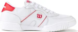 Wilson Pro Staff 87 Sneaker Herren-Weiß,Rot in weiß, Größe: 46 2/3