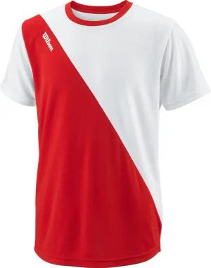 Wilson - Team II Angle Crew T-Shirt Jungen team red