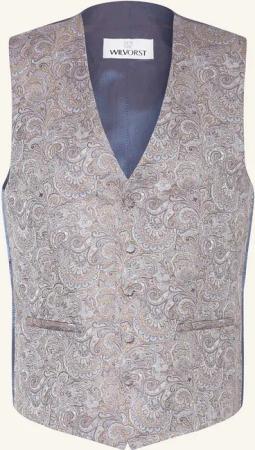 WILVORST Anzugweste Extra Slim Fit
