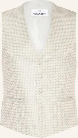 WILVORST Anzugweste Slim Fit