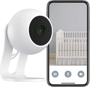 Winees Video-Babyphone, 2K HD Auflösung, Babymonitor, 1-tlg., App 24x7 Überwachung, Bewegungserkennung, Zwei-Wege-Audio, Flexible Installation, sicher, einfach – mit Alexa