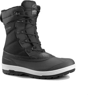 Winterstiefel Herren hoch warm wasserdicht Winterwandern - NH500 schwarz