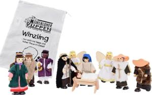 Winzlinge Biegepuppe Winzling-Set Krippenfiguren (11-tlg)