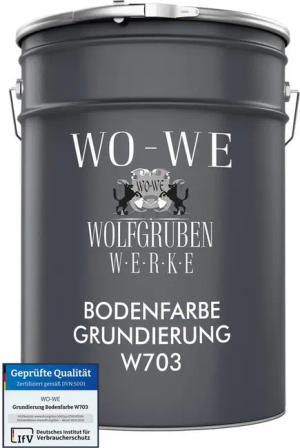 WO-WE Universalgrundierung 1K Grundierung für Epoxidharz Bodenfarbe W703, 1-10kg, Hohe Ergiebigkeit